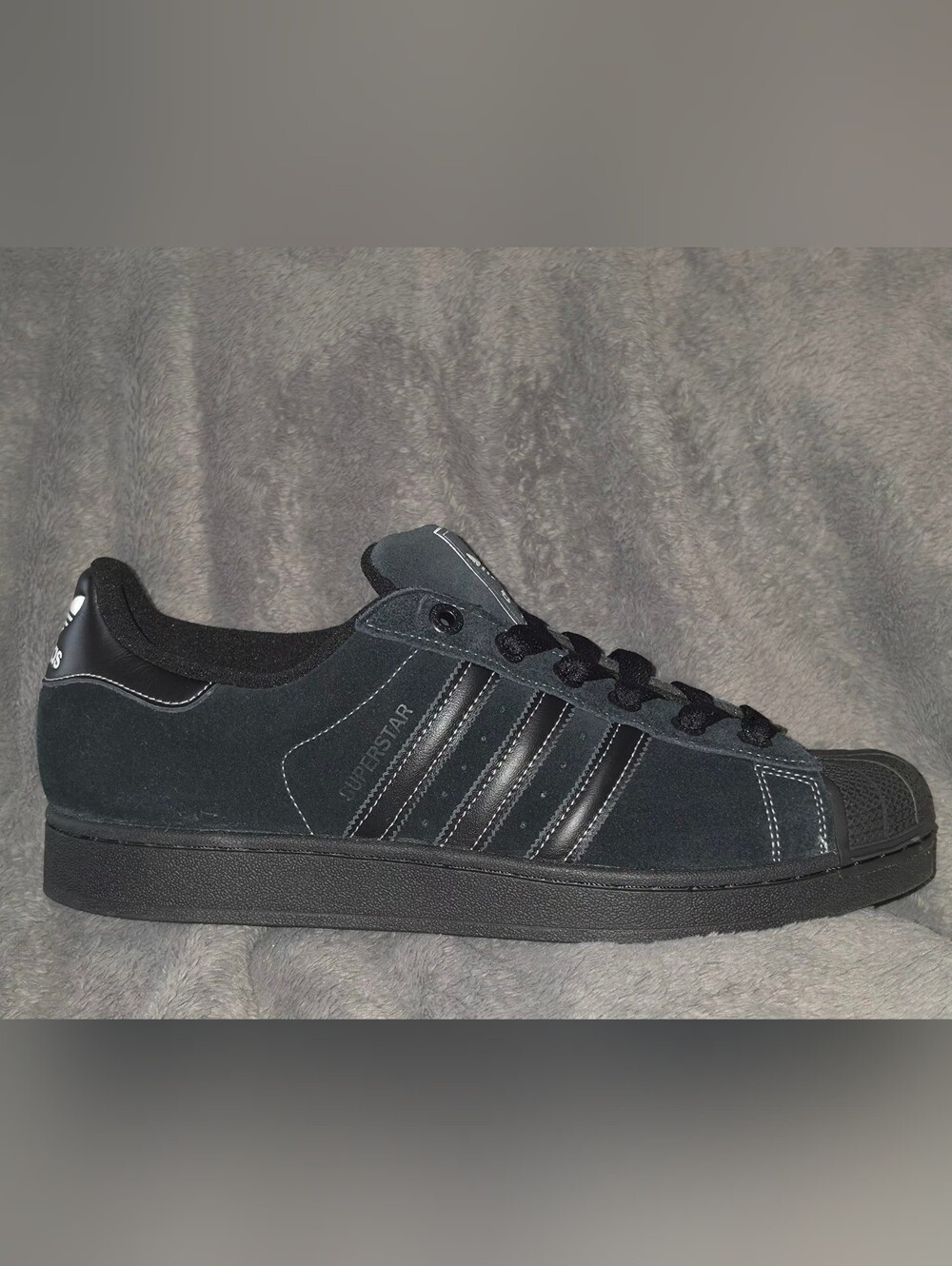 adidas Originals Superstar II Suede ~ Black JH5470 | Men's: 12 *NWOB